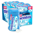 Mentos Pure Fresh Mint Sugar-Free Chewing Gum - 50 Ct- 6 Pack