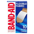 Band-Aid Flexible Fabric Extra Large Adhesive Bandages - 10 Ct