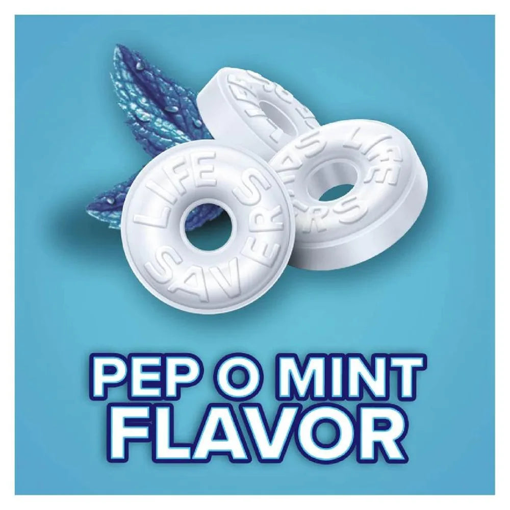 Life Savers Pep-O-Mint Breath Mints - Refreshing Mint Flavor - 53.95 Oz - 3 Pack