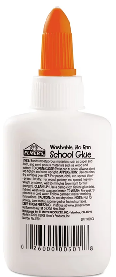 Elmer’s School Glue E-301 - 1.25 Oz
