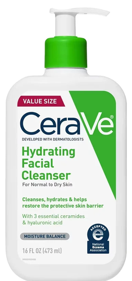 CeraVe Hydrating Facial Cleanser 16 Oz