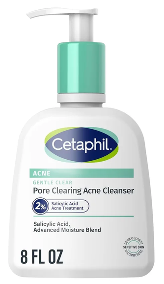 Cetaphile Gentle Clear Clarifying Acne Cream Cleanser - 8 Oz