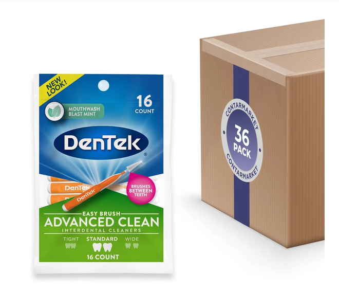 DenTek E-Z Brush Interdental Cleaners - 16 Ct