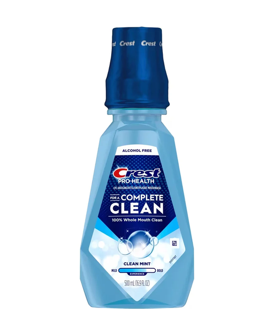 Crest Pro-Health Complete Clean Mouthwash Clean Mint - 500 ml