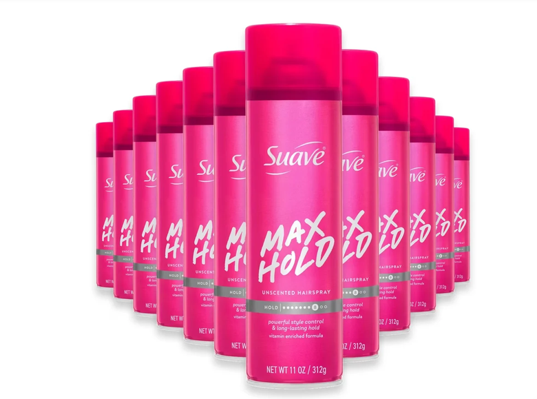 Suave Maximum Hold Aerosol Hairspray - 11 oz