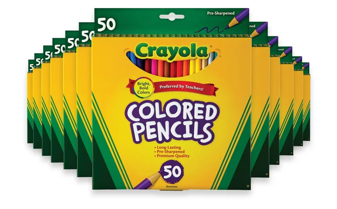 Crayola Colored Pencils - 50 Ct