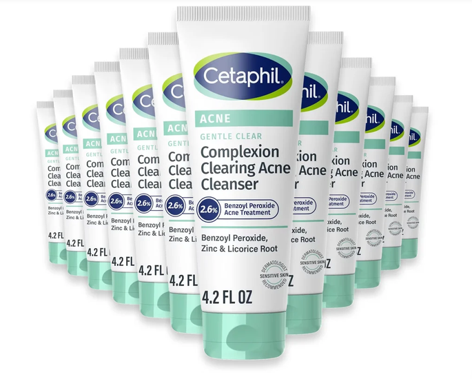 Cetaphile Gentle Clear Complexion-Clearing BPO Acne Cleanser - 4.2 Oz