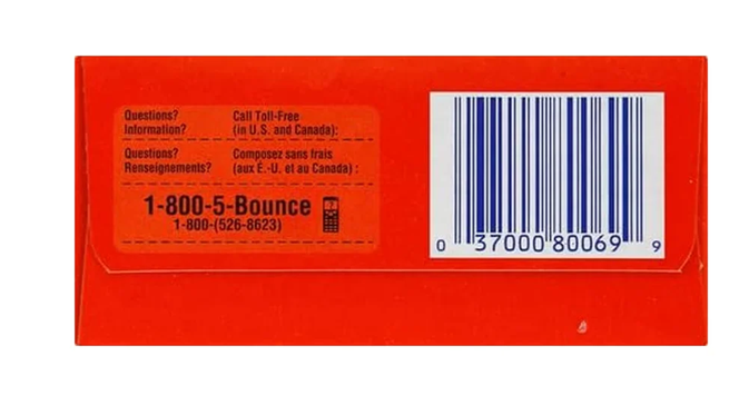 Bounce Fabric Softener Dryer Sheets Fresh Linen Scent - 80 Ct