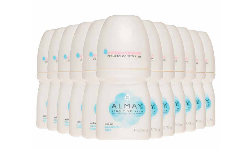 Almay-Anti Perspirant & Deodorant Roll on Sensitive Skin Fragrance Free