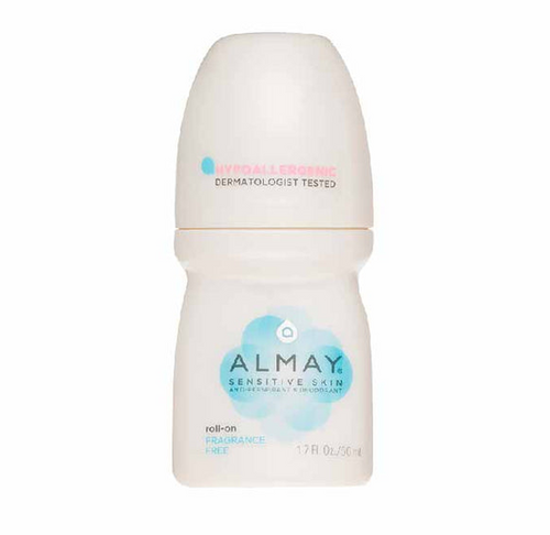 Almay-Anti Perspirant & Deodorant Roll on Sensitive Skin Fragrance Free