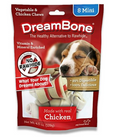 DreamBone Mini Chicken Chews Rawhide-Free Dog Treats – 8 Count, 4.5 oz