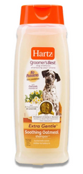 Hartz Groomer’s Best Extra Gentle Soothing Oatmeal Dog Shampoo – 18 oz