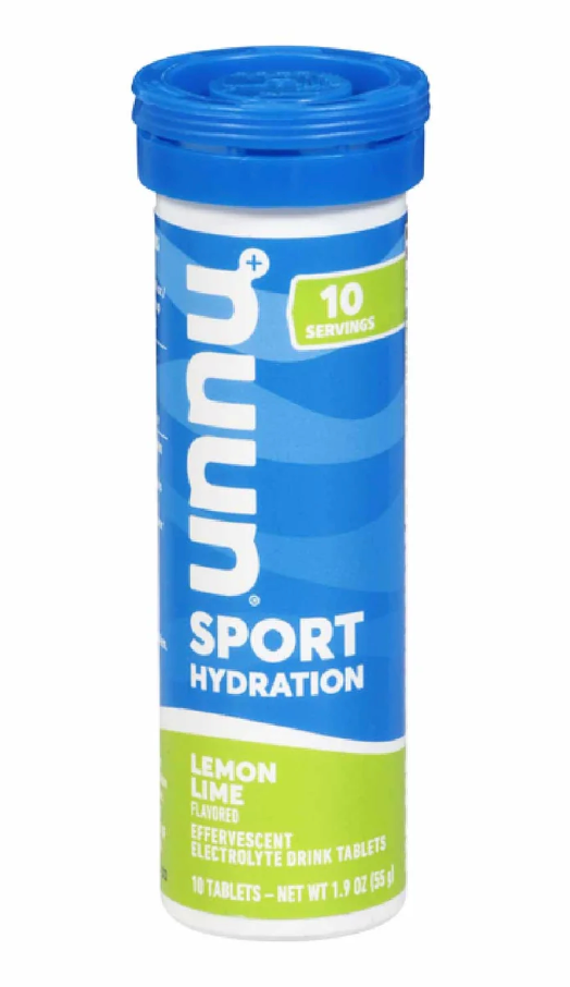 Nuun - Sport Hydration Lemon Lime Electrolyte Drink Tablets - 10 Tablets