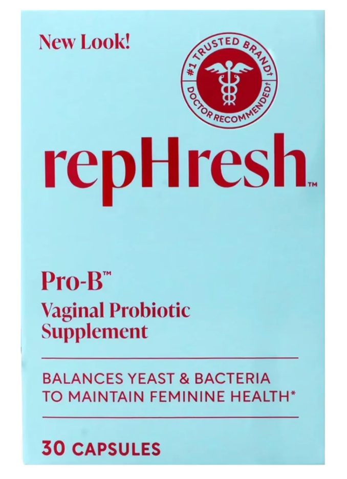 RepHresh - Pro-B Vaginal Probiotic Supplement - 30 Capsules