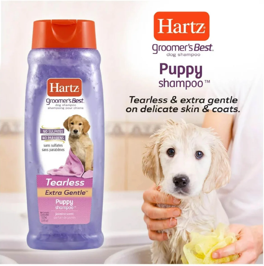 Hartz - Groomer’s Best Tearless Extra Gentle Puppy Shampoo - 18 oz