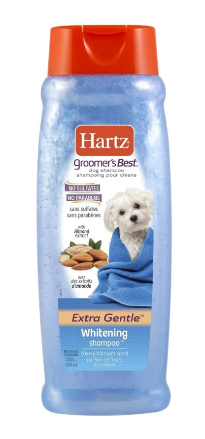 Hartz - Groomer’s Best Extra Gentle Whitening Shampoo for Dogs - 18 oz