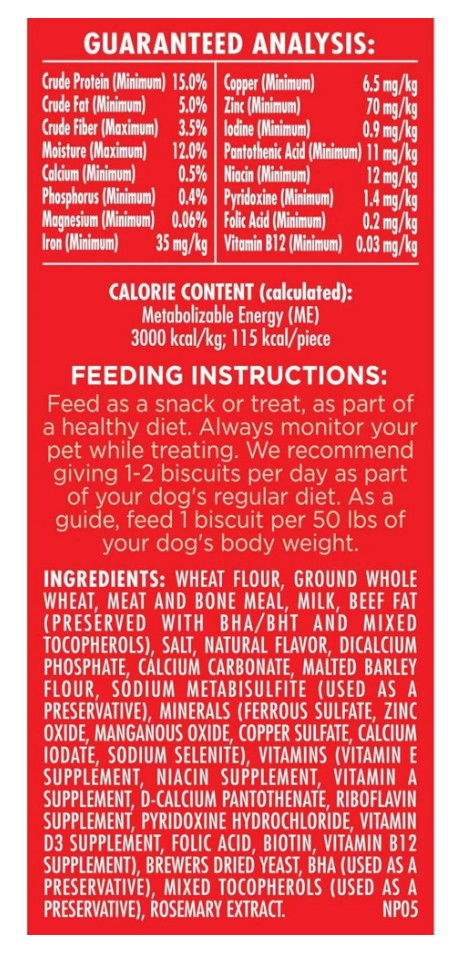 Milk-Bone - Original Dog Treat Biscuits for Large Dogs - 24 oz