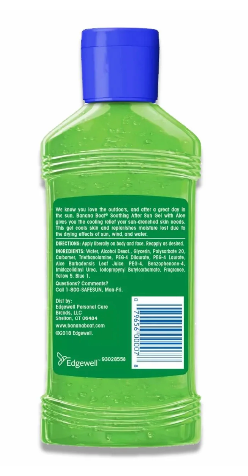 Banana Boat - Soothing Aloe After Sun Gel - 8 fl oz