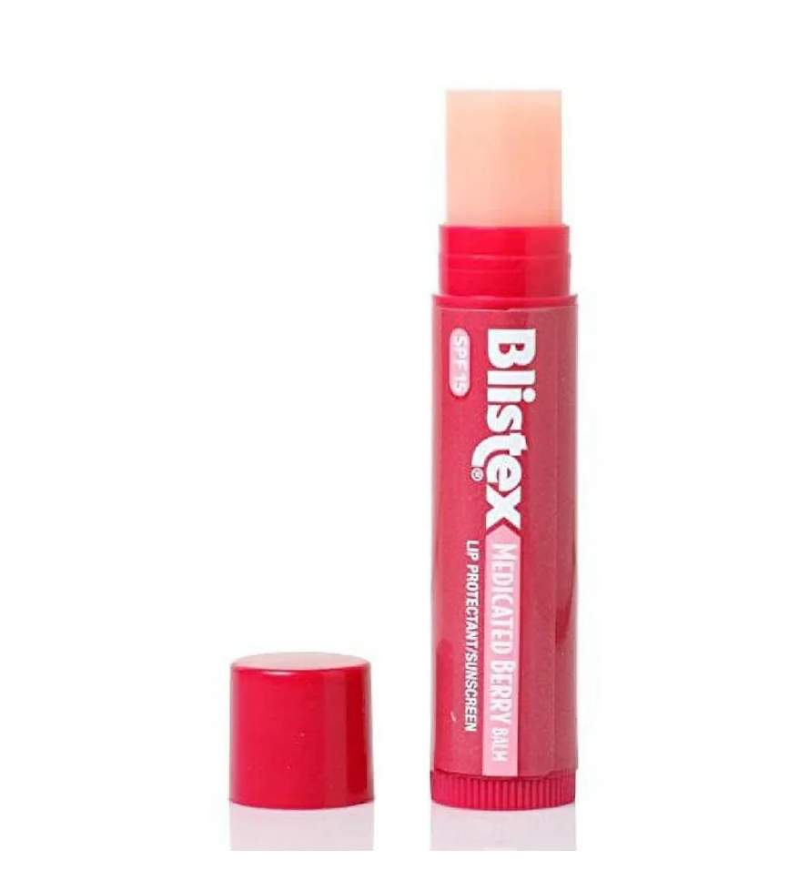 Blistex Medicated Lip Balm, SPF 15, Berry - 0.15 oz