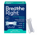 Breathe Right - Extra Strength Drug-Free Clear Nasal Strips - 26 Count