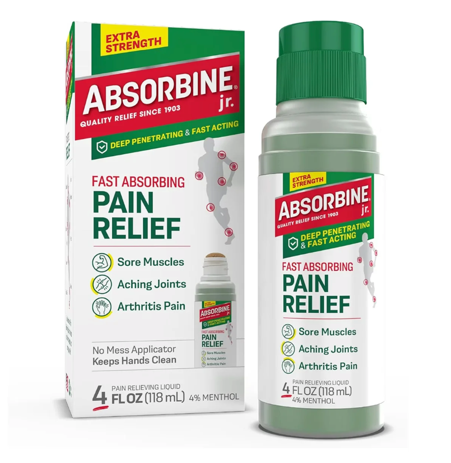 Absorbine Jr. - Extra Strength Original Pain Relief Liquid - 4 fl oz