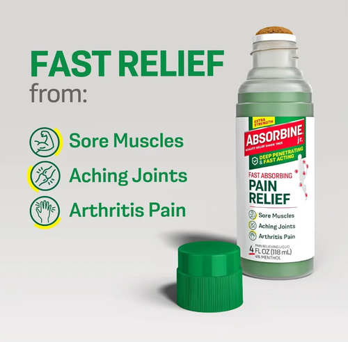 Absorbine Jr. - Extra Strength Original Pain Relief Liquid - 4 fl oz