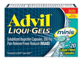 Advil - Liqui-Gels Minis Pain Reliever & Fever Reducer - 20 Capsules