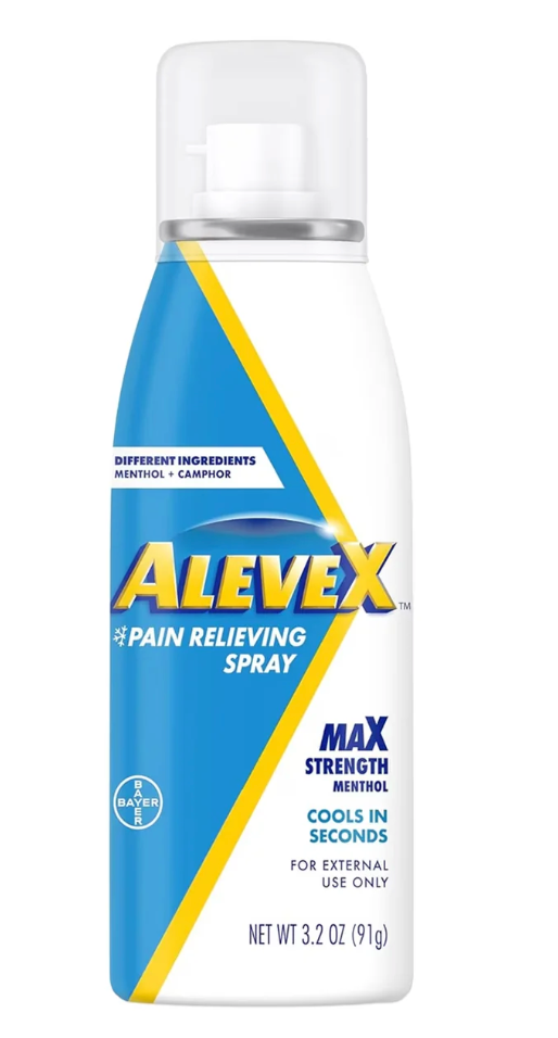 AleveX - Max Strength Topical Pain Relieving Spray - 3.2 oz