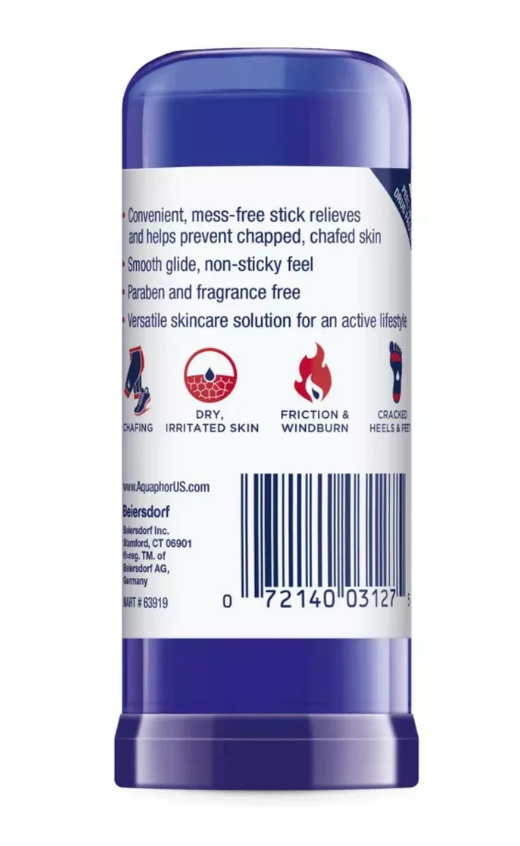 Aquaphor - Healing Balm Stick Unscented Skin Protectant - 0.65 oz