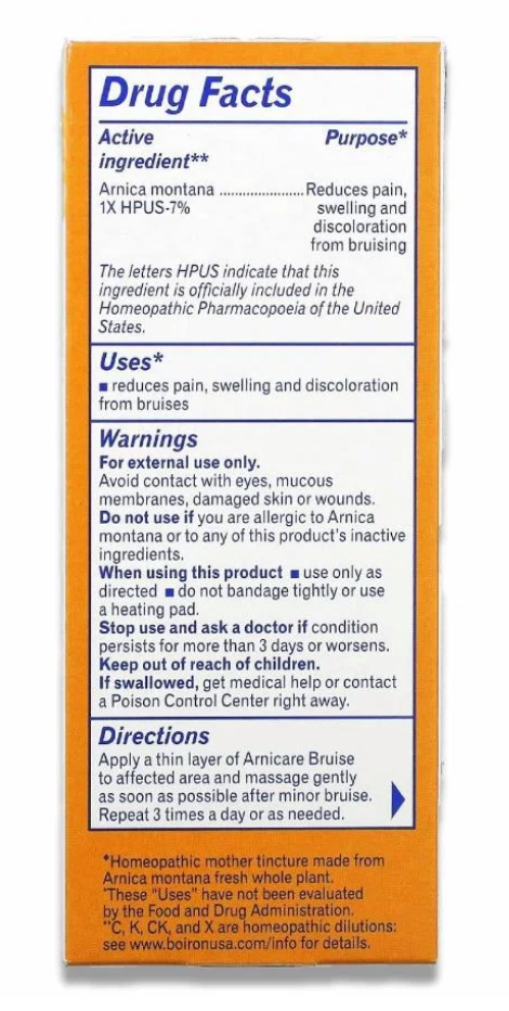 Arnicare - Bruise Relief Homeopathic Gel - 1.5 oz