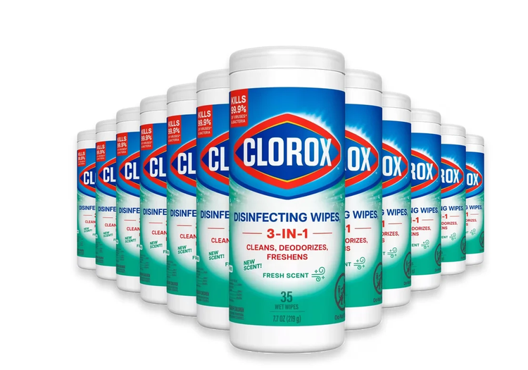 Clorox Disinfecting Cleaning Wipes, Fresh Scent - 35 Ct