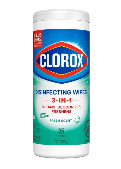Clorox Disinfecting Cleaning Wipes, Fresh Scent - 35 Ct
