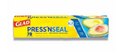 Glad - Press’n Seal, 3 in 1 Plastic Food Wrap Roll - 70 sq FF / 21.6m x 30 cm.