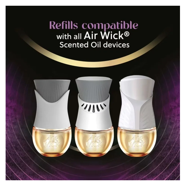 Air Wick Scented Oil Refill Lavender & Waterlily - 0.67 oz - 2 Refills