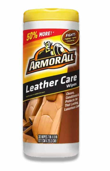 Armor - All Leather Wipes - 30 Ct