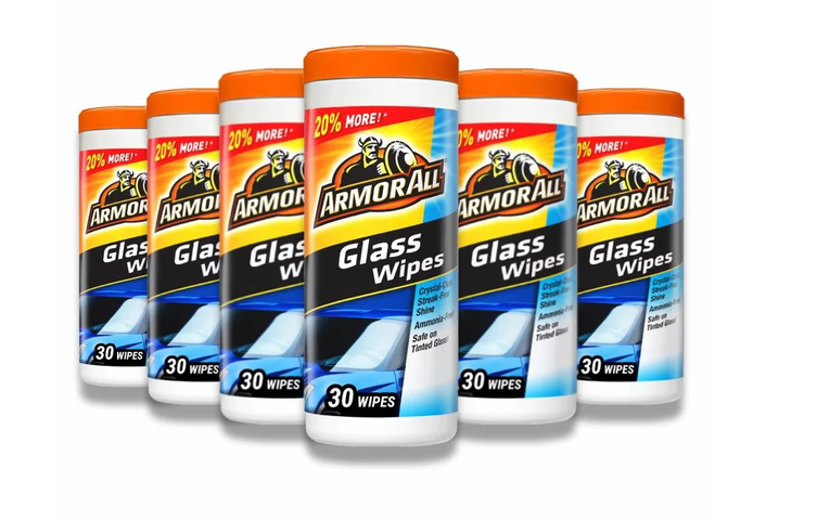 Armor All - Count Glass Wipe - 30 Ct