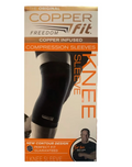 Copper Fit - Freedom Copper-Infused Compression Knee Sleeve - Large