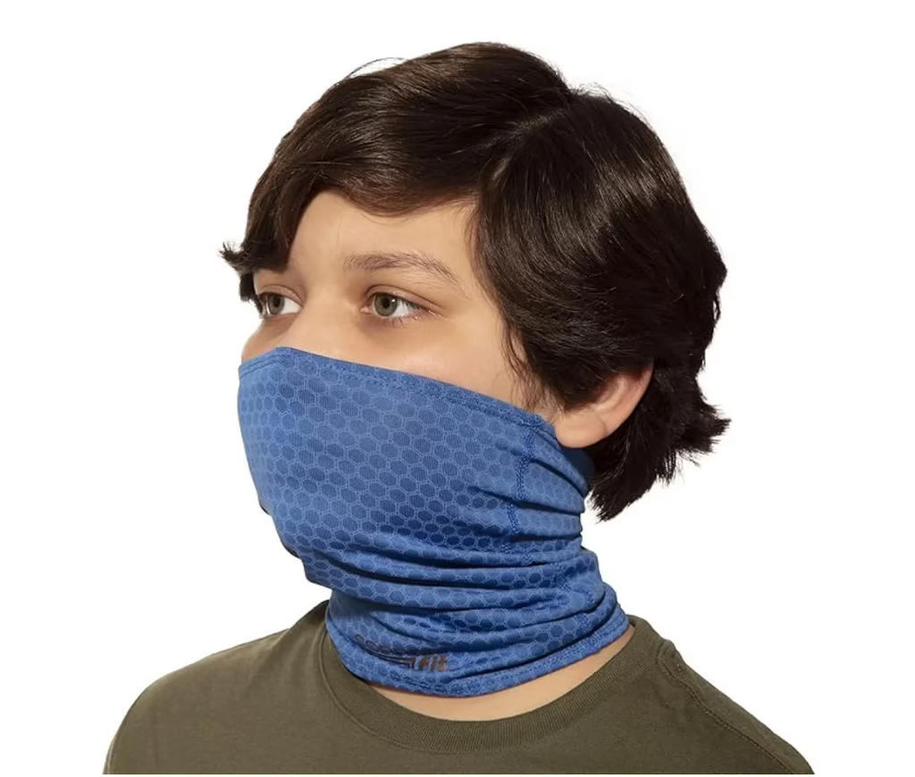 Copper Fit - Guardwell Youth Washable Face Protector - Blue - Ages 8+