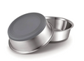PEGGY11 - Stainless Steel Nonslip Dog Bowls - 3.8 Cup - 2 Pack