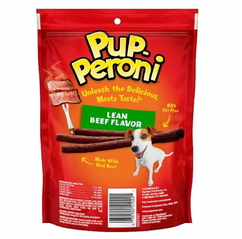 Pup-Peroni - Lean Beef Flavor Dog Treats - 5.6 oz