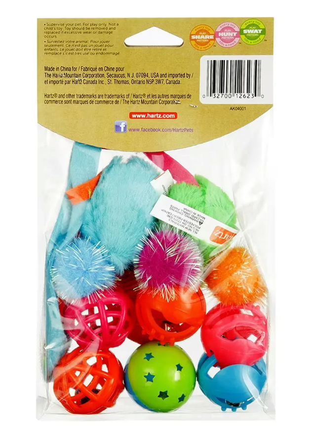 Hartz - Just For Cats Toy Variety Pack - 13 Count