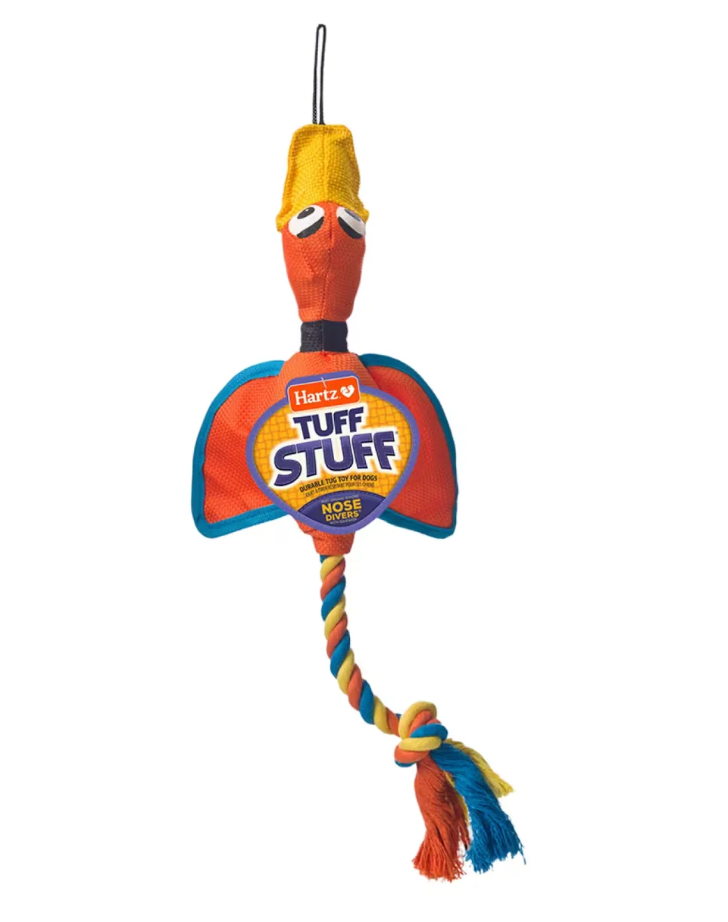 Hartz - Tuff Stuff Nose Divers Dog Toy - 1 Count