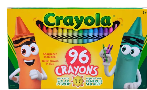 Crayola - Color Crayons Solar Power - 96 Ct