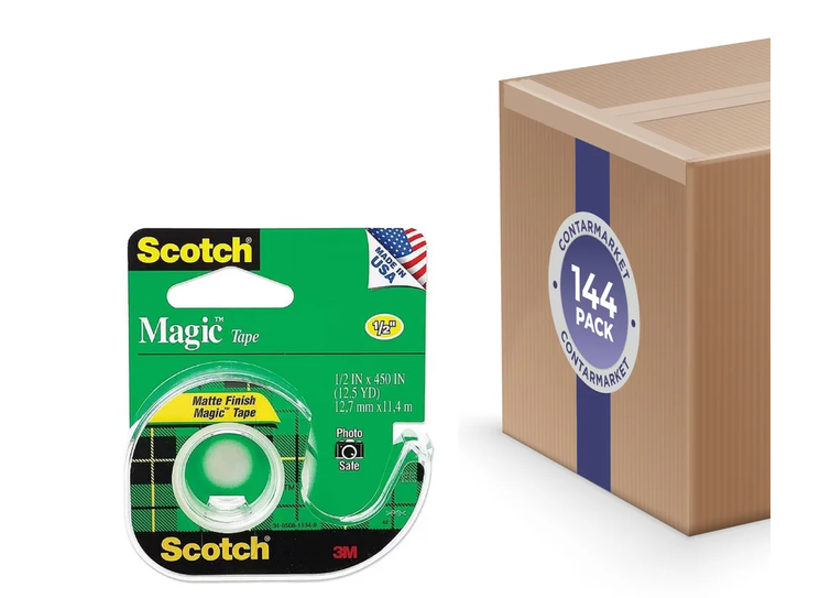 Scotch Magic Tape #104 0.5 in X 450 in