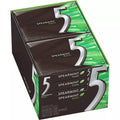 Wrigley's 5 Gum - Spearmint Rain Sugar Free Chewing Gum - 10 Fifteen Stick Packages