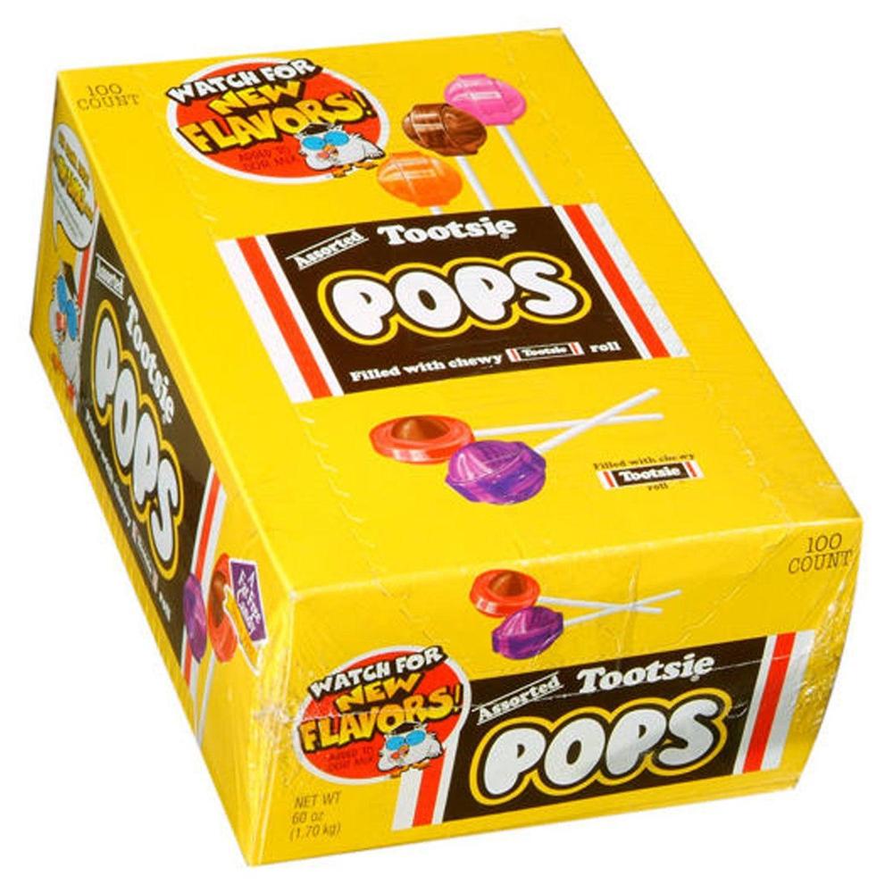 Tootsie Pops New Flavors - 60 Oz - 100 Ct
