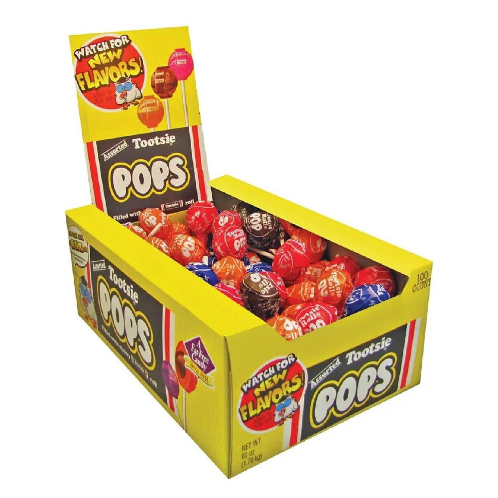 Tootsie Pops New Flavors - 60 Oz - 100 Ct